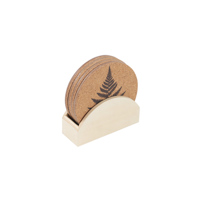 Dessous de verre en noyer, ensemble de 6 sous-verres en bois avec support, pièce maîtresse de décoration de dîner 100 % naturelle et biologique pour table de bureau à domicile