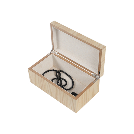 Boîte au trésor décorative, grandes boîtes de rangement de bureau en bois vintage pour livres, bijoux, cachette de documents, sans serrure