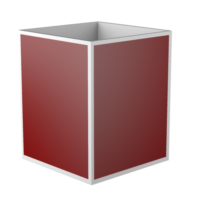 Poubelle rectangulaire en bois, poubelle, pour salles de bain, cuisines, bureaux à domicile, petite poubelle, poubelle en bois