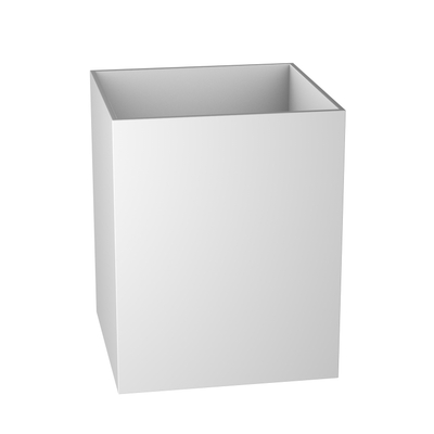 Corbeille à papier rectangulaire en bois, poubelle, pour salles de bain, cuisines, bureaux à domicile, petite poubelle, salles d'artisanat - placage de bambou,