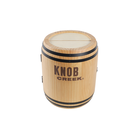 Jeux de fête et cadeaux de divertissement – ​​Jeu à boire en verre à liqueur Tic Tac Toe, jeu de bouchons d'ouvre-bouteille de bière, boîte à ombre pour bouchon de vin et bouchon de bière His & Hers, mini baril de chêne (baril de chêne) 