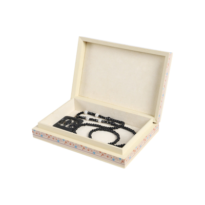  Boîte à bijoux - Organisateur de stockage de souvenir moderne 